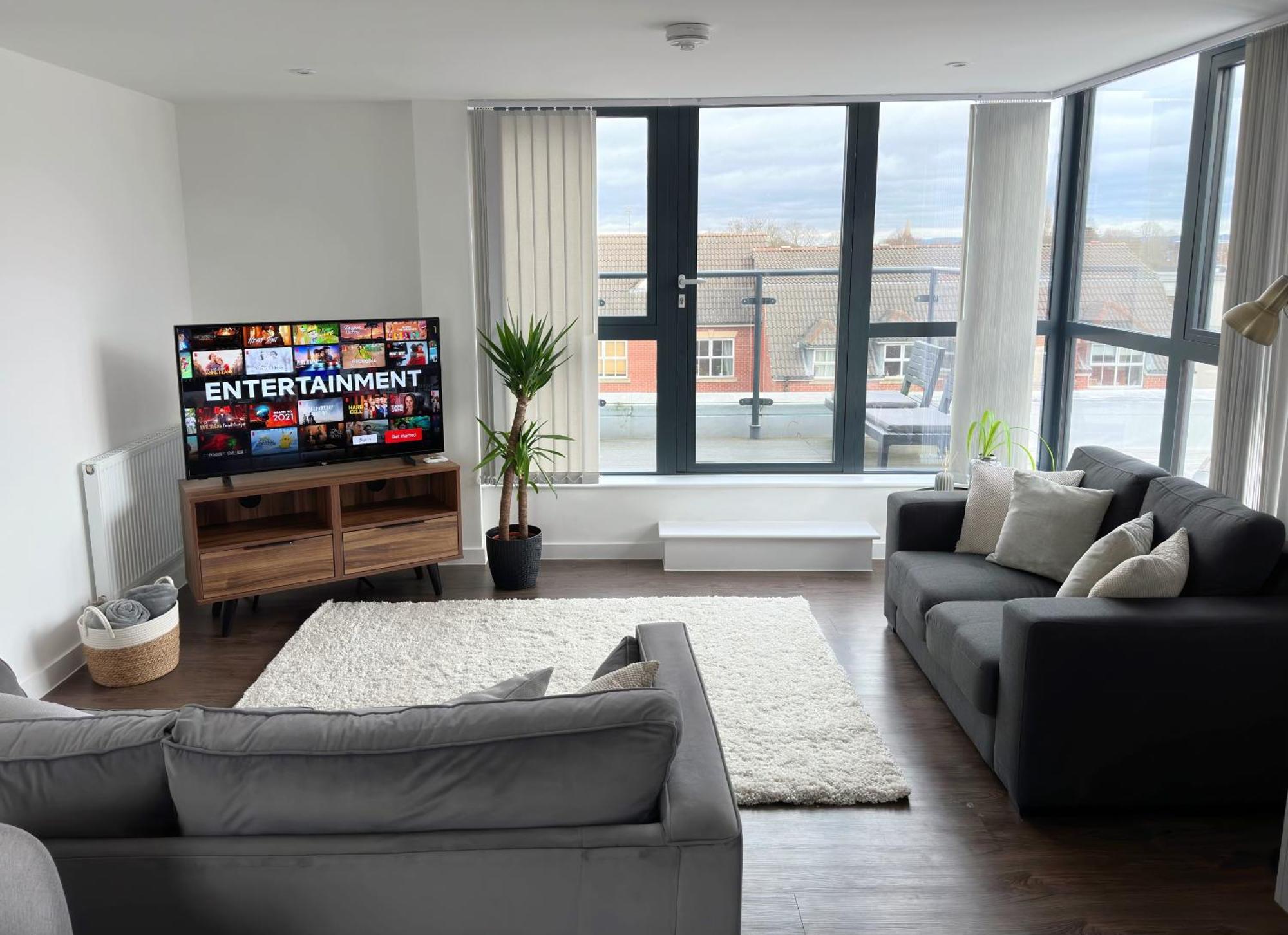 Luxury York Minster Penthouse - Free Gym & Parking Lägenhet Exteriör bild