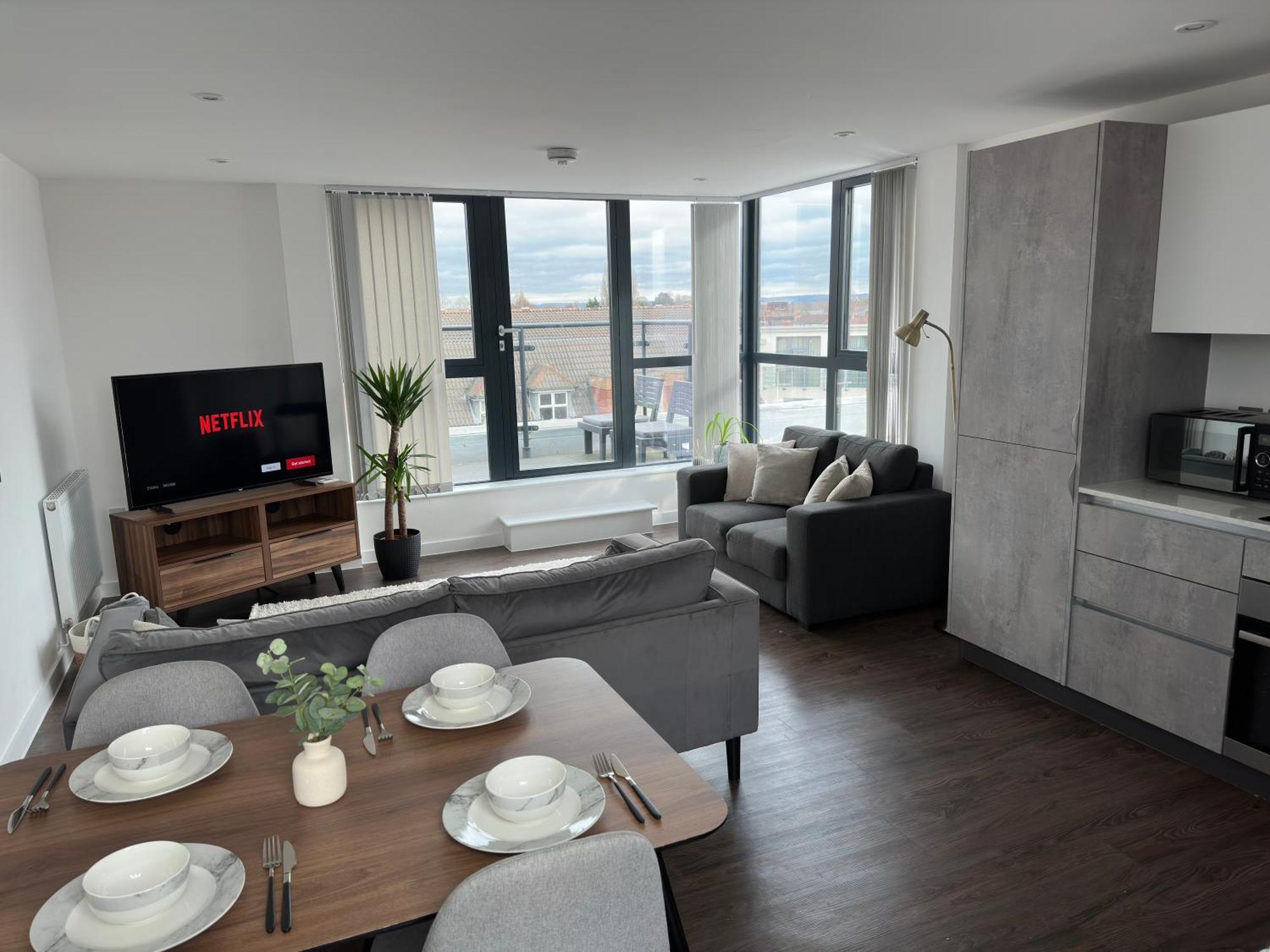 Luxury York Minster Penthouse - Free Gym & Parking Lägenhet Exteriör bild