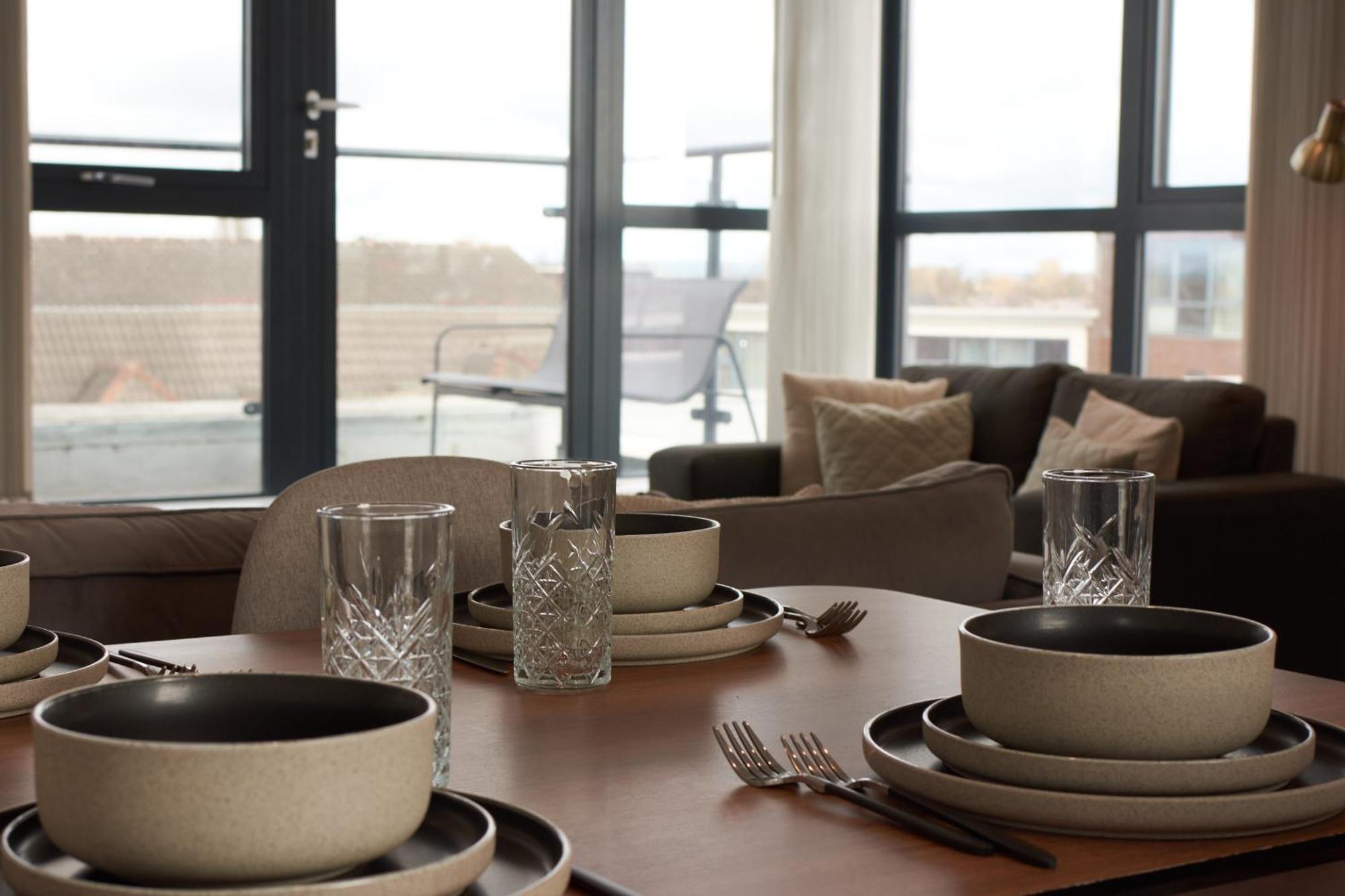 Luxury York Minster Penthouse - Free Gym & Parking Lägenhet Exteriör bild